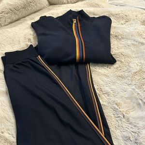 Men’s Paul Smith Tracksuit set - merino wool. Size L. Dark navy